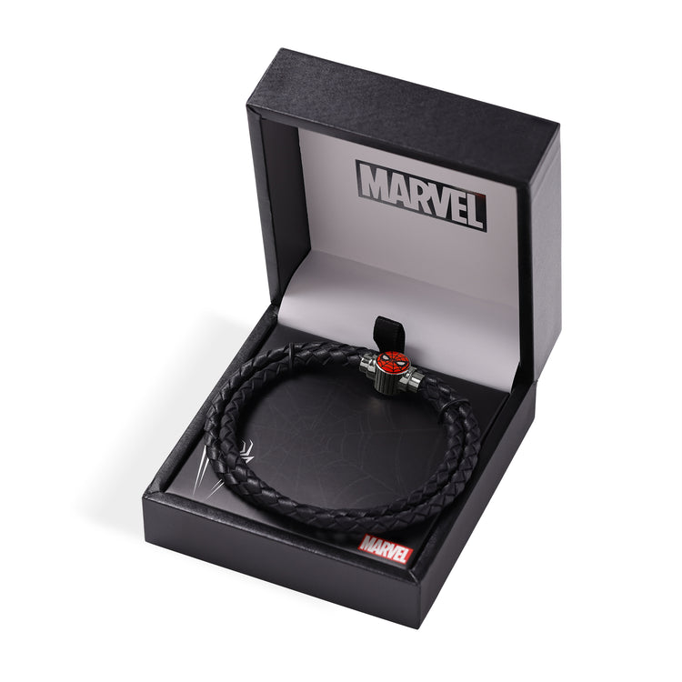 Spider-Man Stainless Steel Woven Bracelet