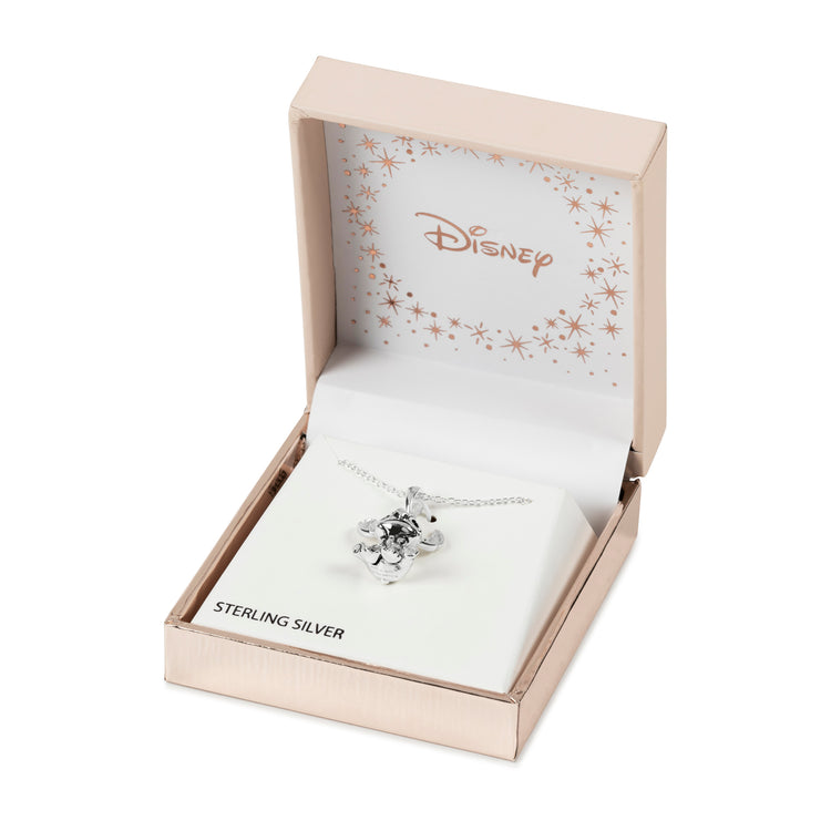 Lilo & Stitch Sterling Silver Pendant Necklace
