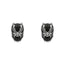 Black Panther Stainless Steel Earrings