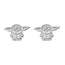 The Mandalorian Sterling Silver Grogu Earrings