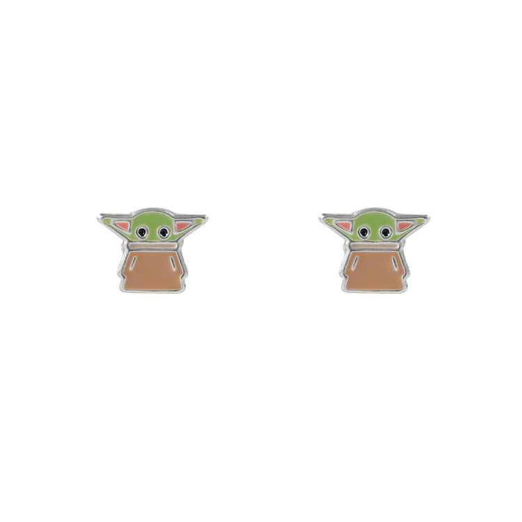 Disney Star Wars Enamel Grogu Earrings