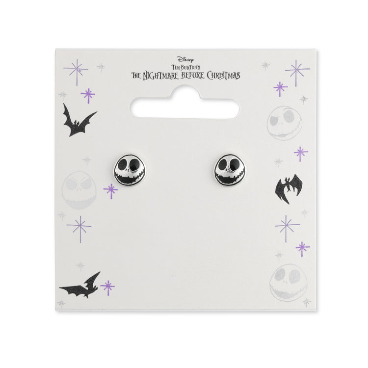 Nightmare Before Christmas Jack Skellington Stud Earrings