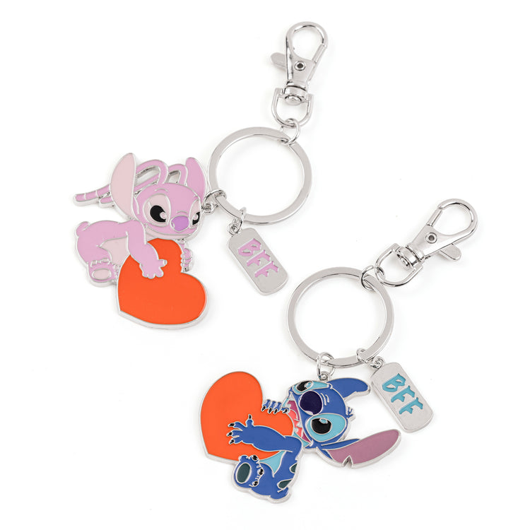 STITCH ANGEL BFF KEYCHAIN SET