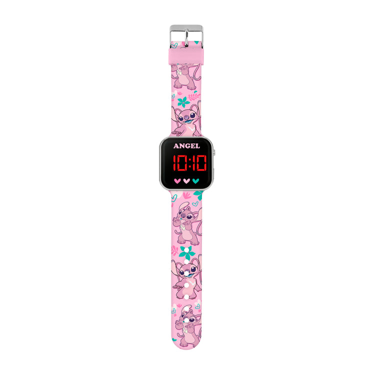 Angel Printed Strap LED Watch