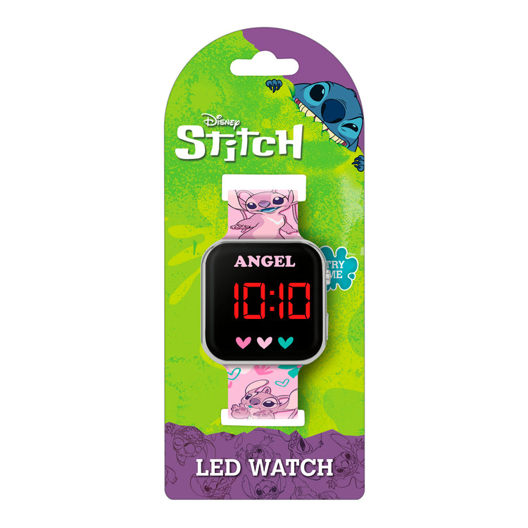 Angel Printed Strap LED Watch