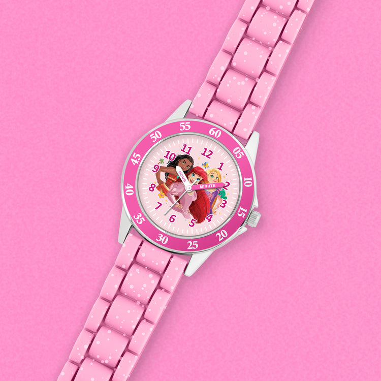 Disney Princess Pink Time Teacher Watch