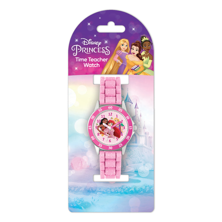 Disney Princess Pink Time Teacher Watch