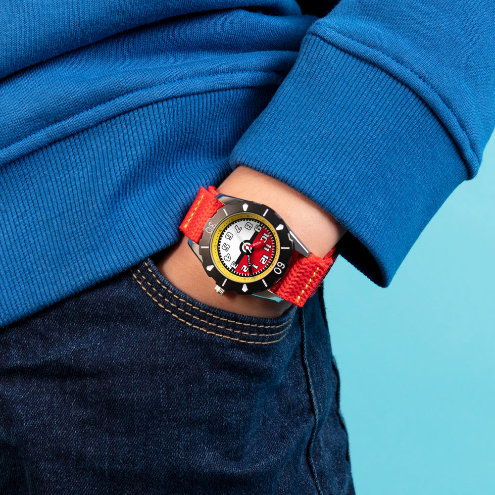 Pokémon Red Canvas Time Teacher Watch