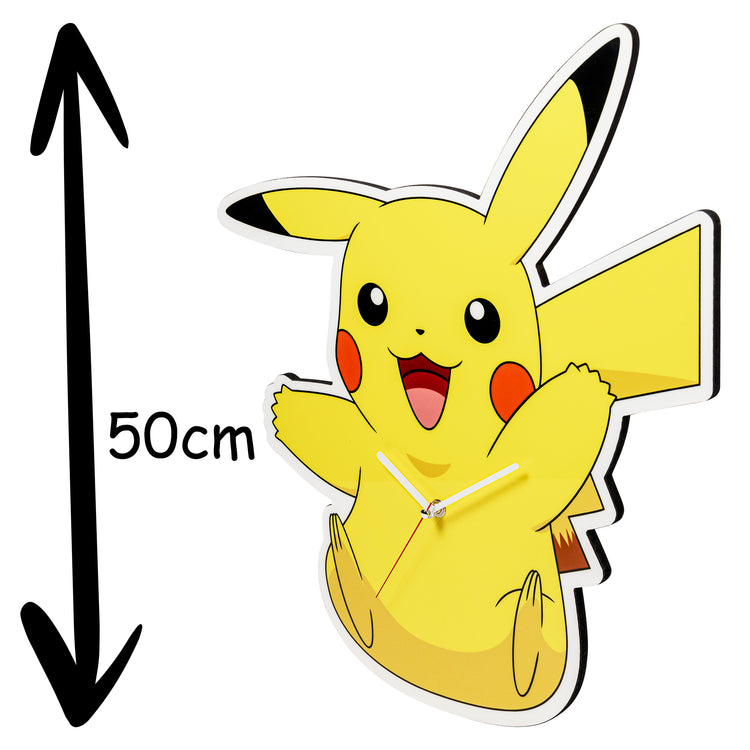 Pokemon Pikachu Shaped Clock