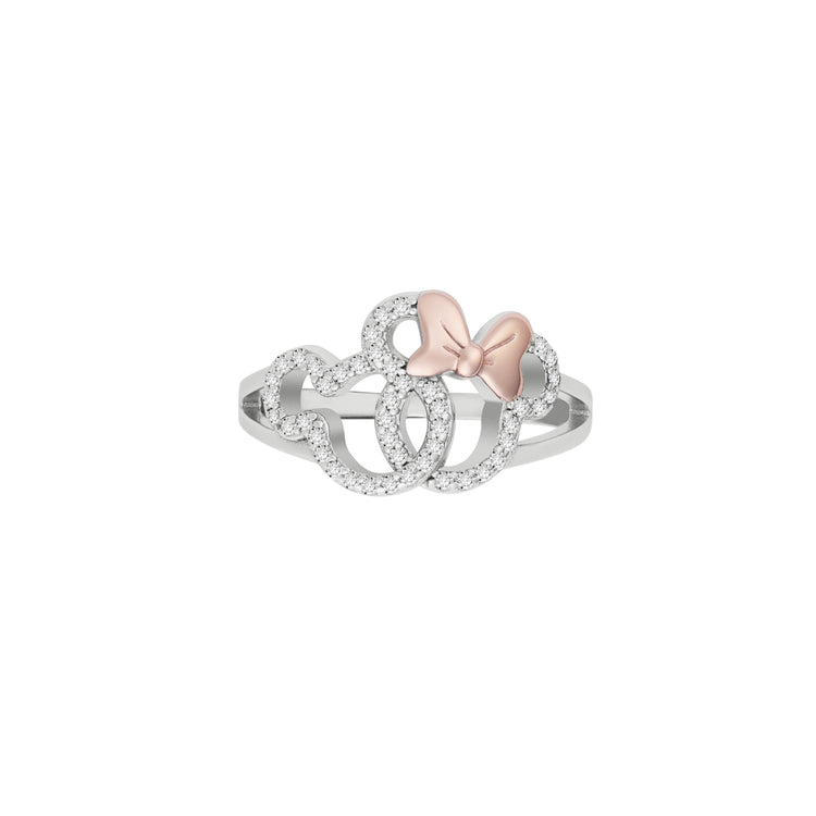 Minnie Mouse Bow Size 7 Ring 9