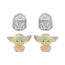 The Mandalorian Din Djarin & Grogu Earring Set