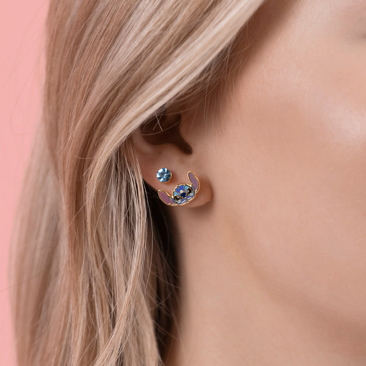 Lilo & Stitch Trio Leaf Earring Set