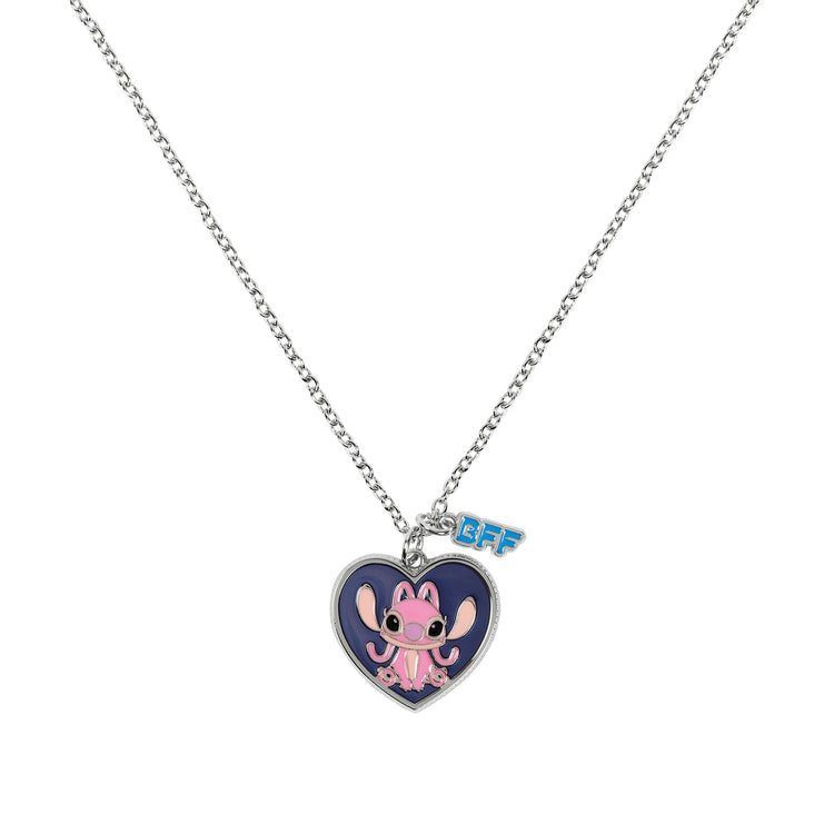Lilo & Stitch Heart BFF Necklace set