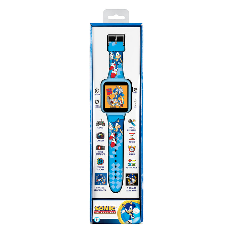 Sonic the Hedgehog Printed Strap Interactive Watch