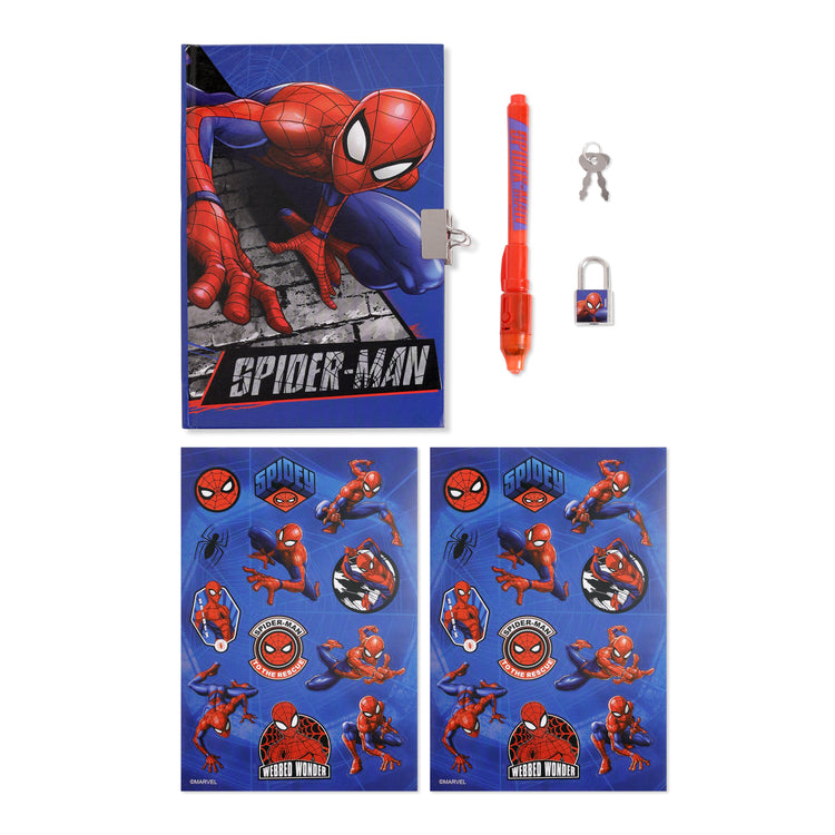 Spider-Man Magic Pen and Diary Stationery Set