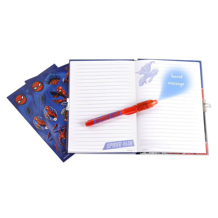 Spider-Man Magic Pen and Diary Stationery Set
