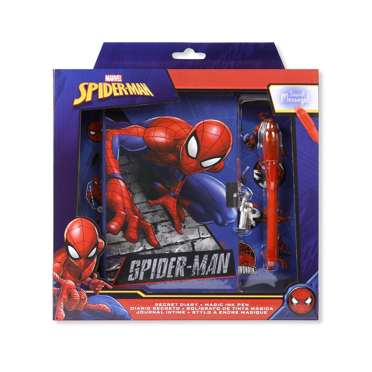 Spider-Man Magic Pen and Diary Stationery Set