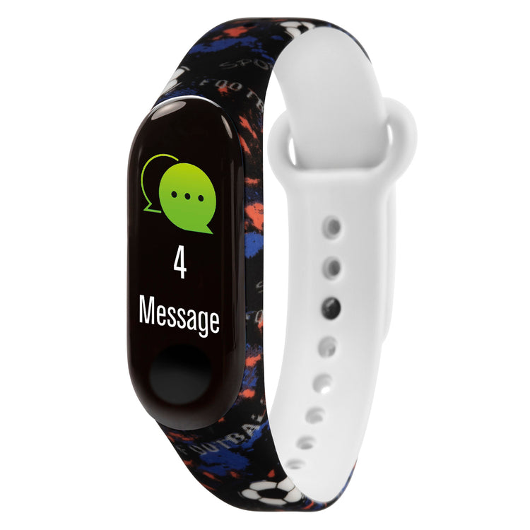 Tikkers Black Football Silicone Strap Activity Tracker