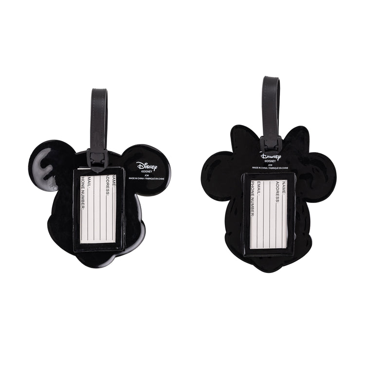Mickey & Minnie 2 Piece Luggage Tag Set