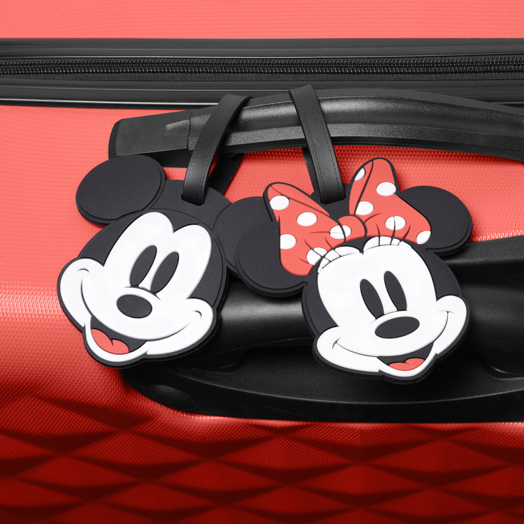 Mickey & Minnie 2 Piece Luggage Tag Set