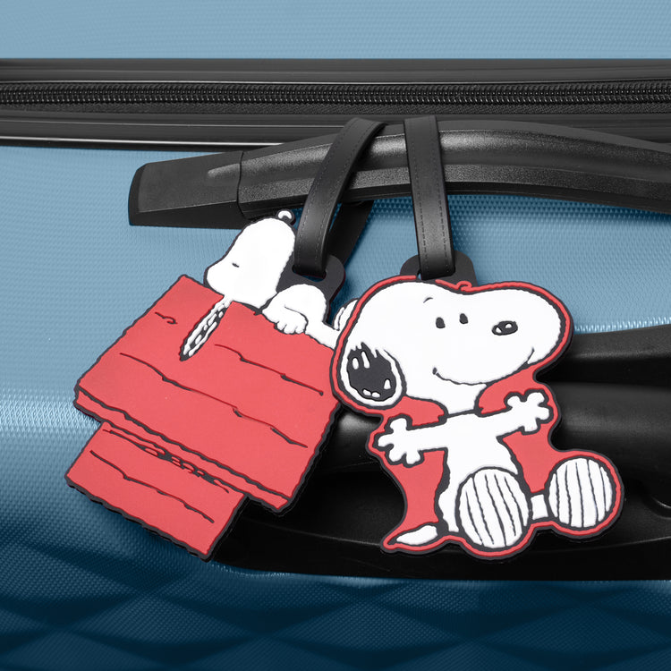 Peanuts Snoopy 2 Piece Luggage Tag Set