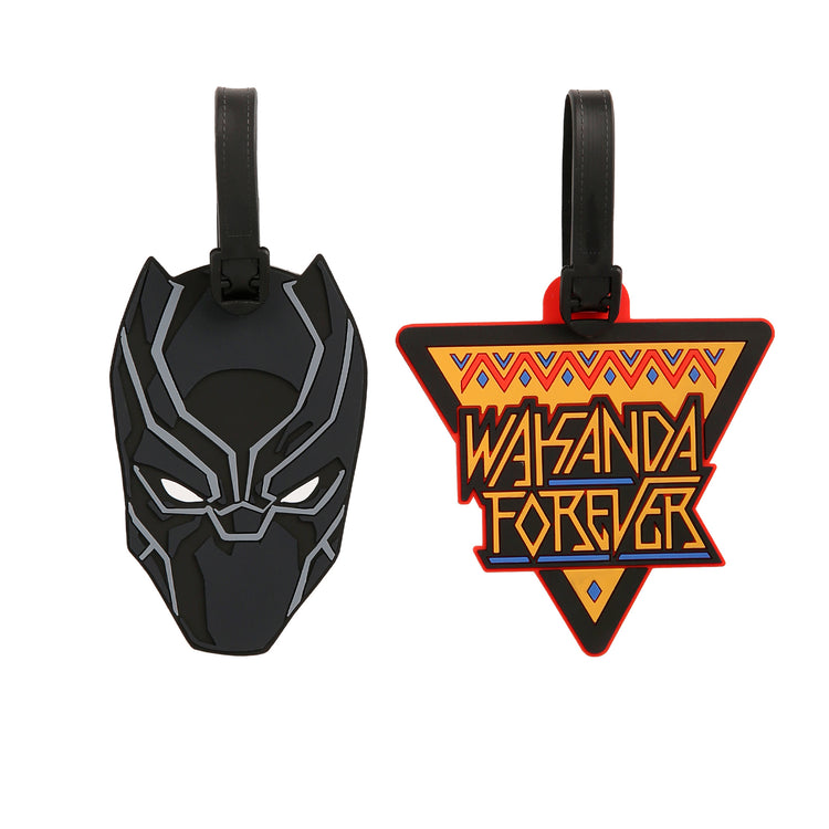 Black Panther 2 Piece Luggage Tag Set