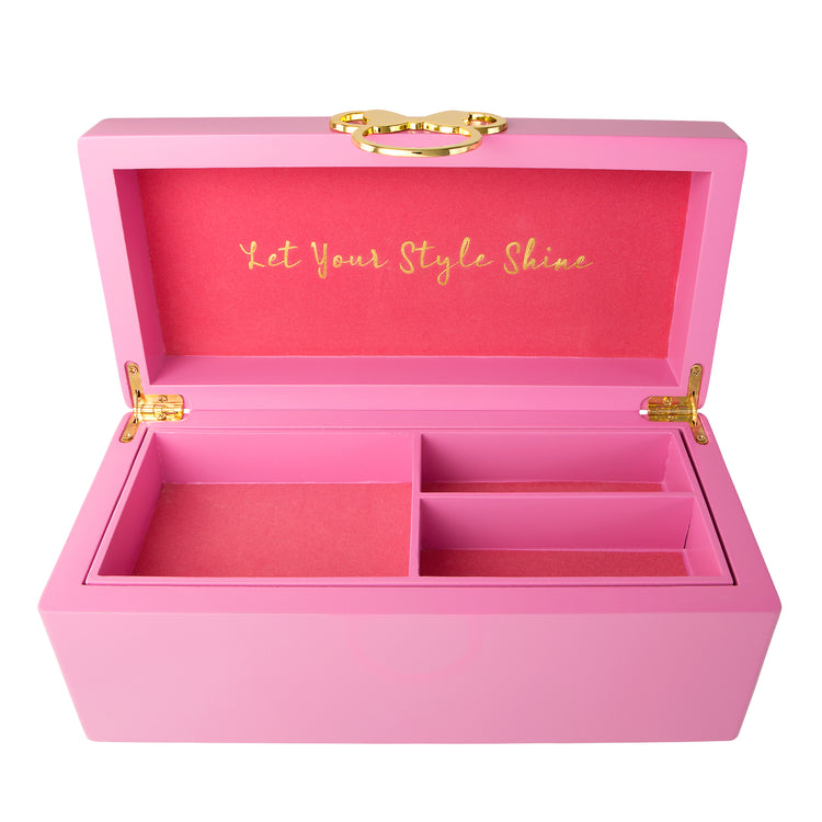 Minnie Pink and Gold Jewellery Box