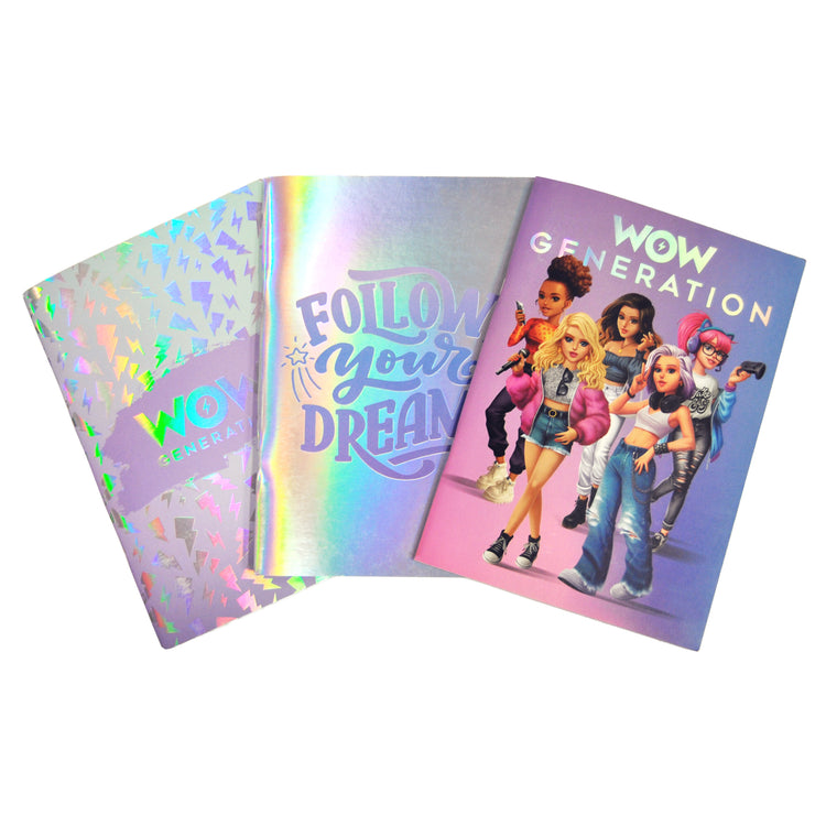 WOW Generation A5 3 Pack Notebooks