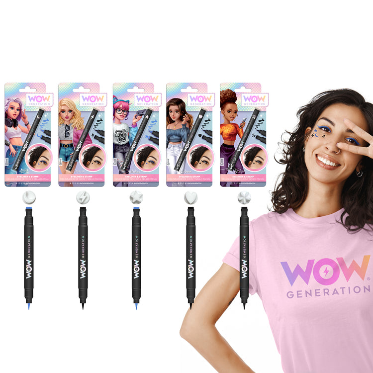 WOW Generation Eyeliner With Face Stamper