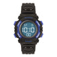 Tikkers Black and Blue Light Up Digital Watch