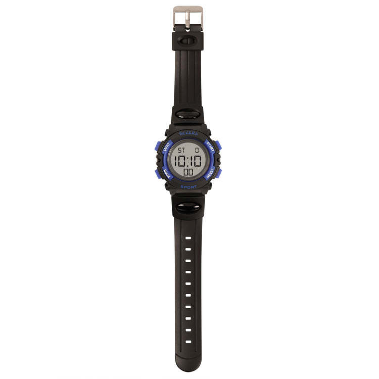 Tikkers Black and Blue Light Up Digital Watch