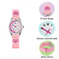 Tikkers Pink Canvas Watch, Purse and Bracelet Set