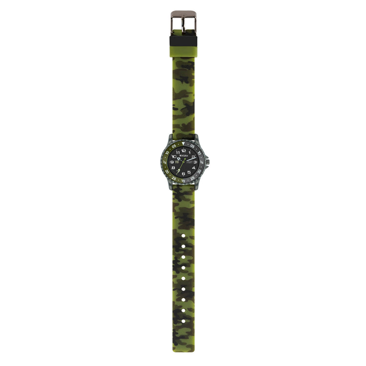 Tikkers Camo Silicone Time Teacher Watch