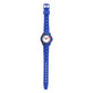 Tikkers Blue & Black Silicone Time Teacher Watch