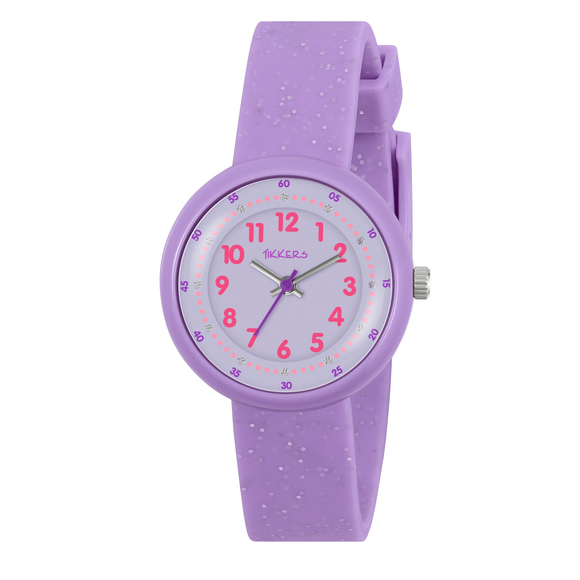 Tikkers Glitter Strap Watch