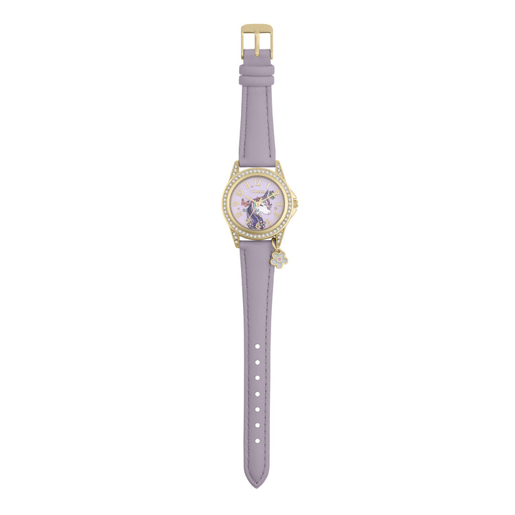 Tikkers Purple Unicorn Watch, Bracelet and Purse Gift Set