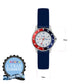 Tikkers Navy Silicone Time Teacher Watch