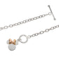 Minnie Two Tone Sterling Silver Bracelet