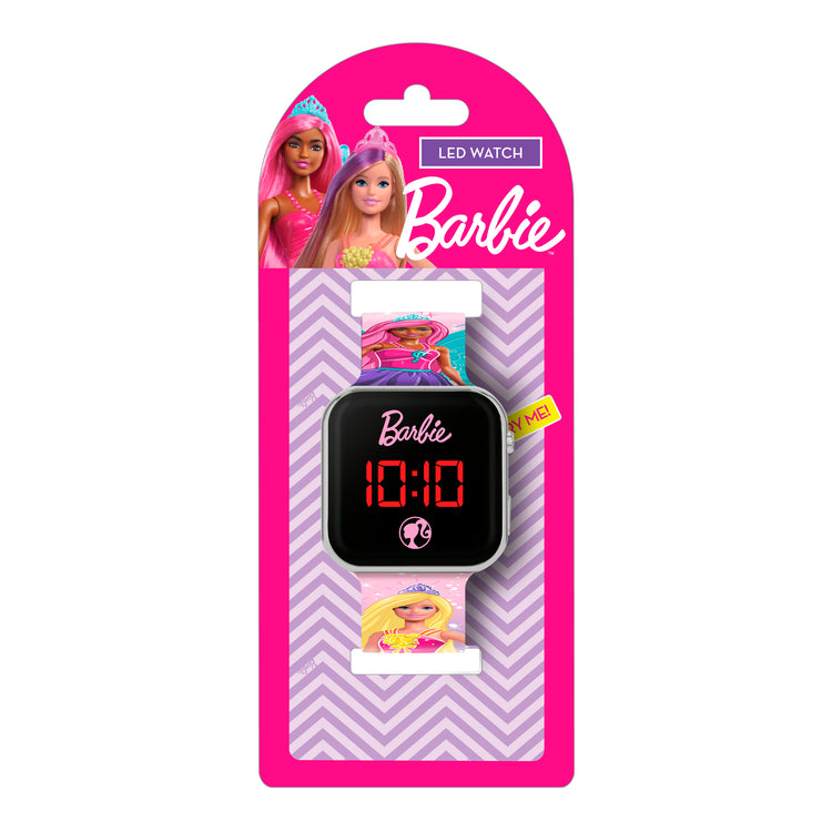 Barbie Pink Strap LED Watch