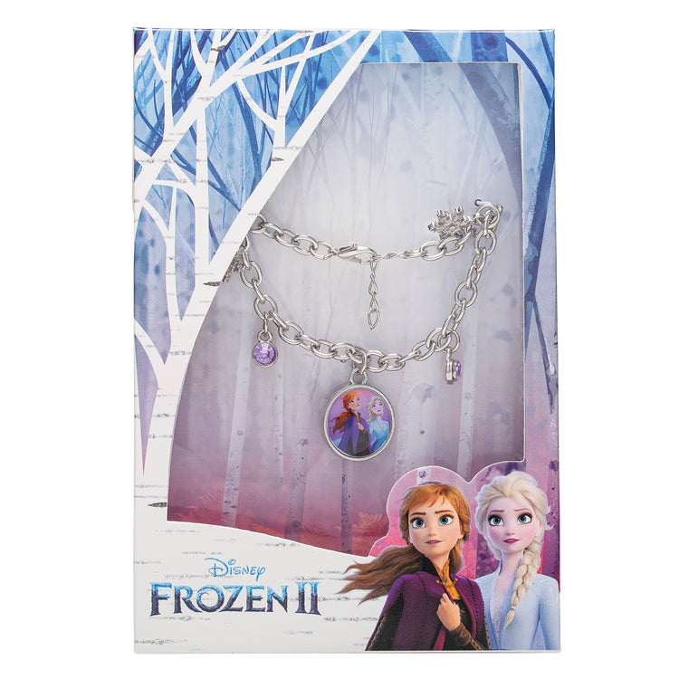 Disney Frozen II Anna & Elsa Charm Bracelet