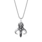 The Mandalorian Stainless Steel Mythosaur Skull Necklace