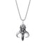 The Mandalorian Stainless Steel Mythosaur Skull Necklace