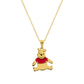 Winnie The Pooh Sterling Silver Necklace