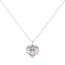 Minnie Mouse Heart Pendant Necklace