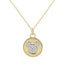 Disney 100 Mickey Sterling Silver Gold Plated Necklace