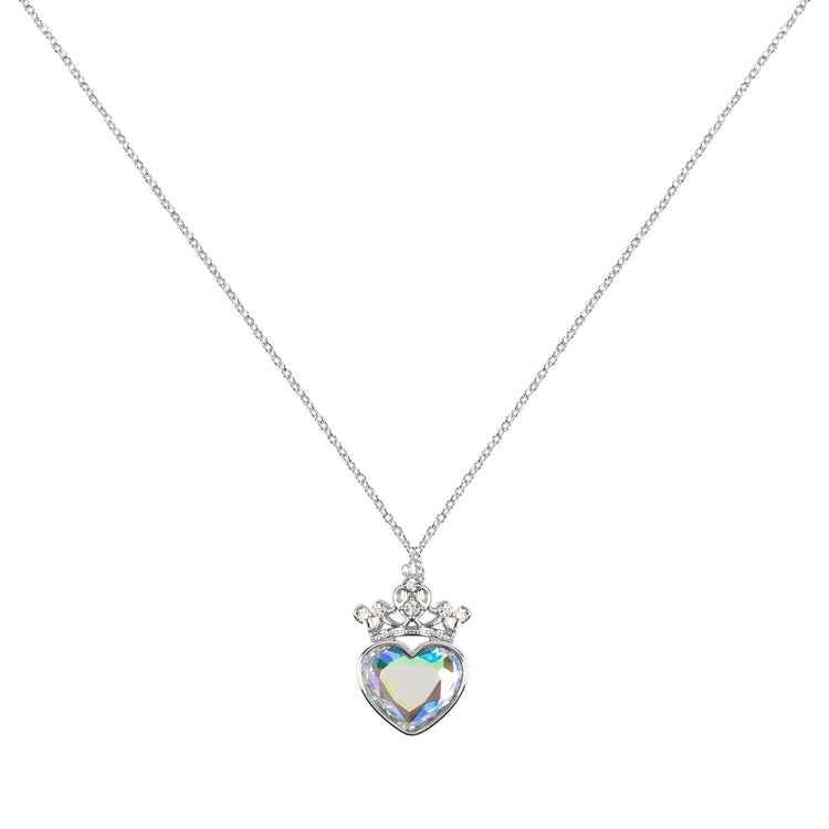 Disney Princess Heart Stone and Crystal Pendant Necklace