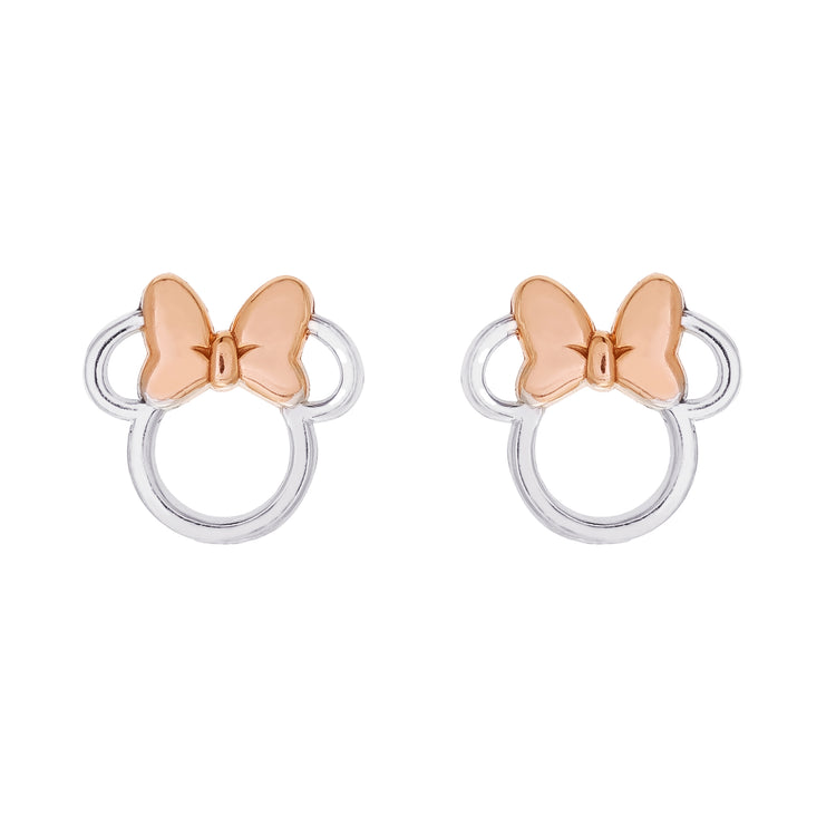 Minnie Sterling Silver Silhouette Earrings