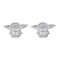 The Mandalorian Sterling Silver Grogu Earrings