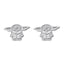 The Mandalorian Sterling Silver Grogu Earrings