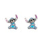 Lilo & Stitch Sterling Silver Stitch Earrings